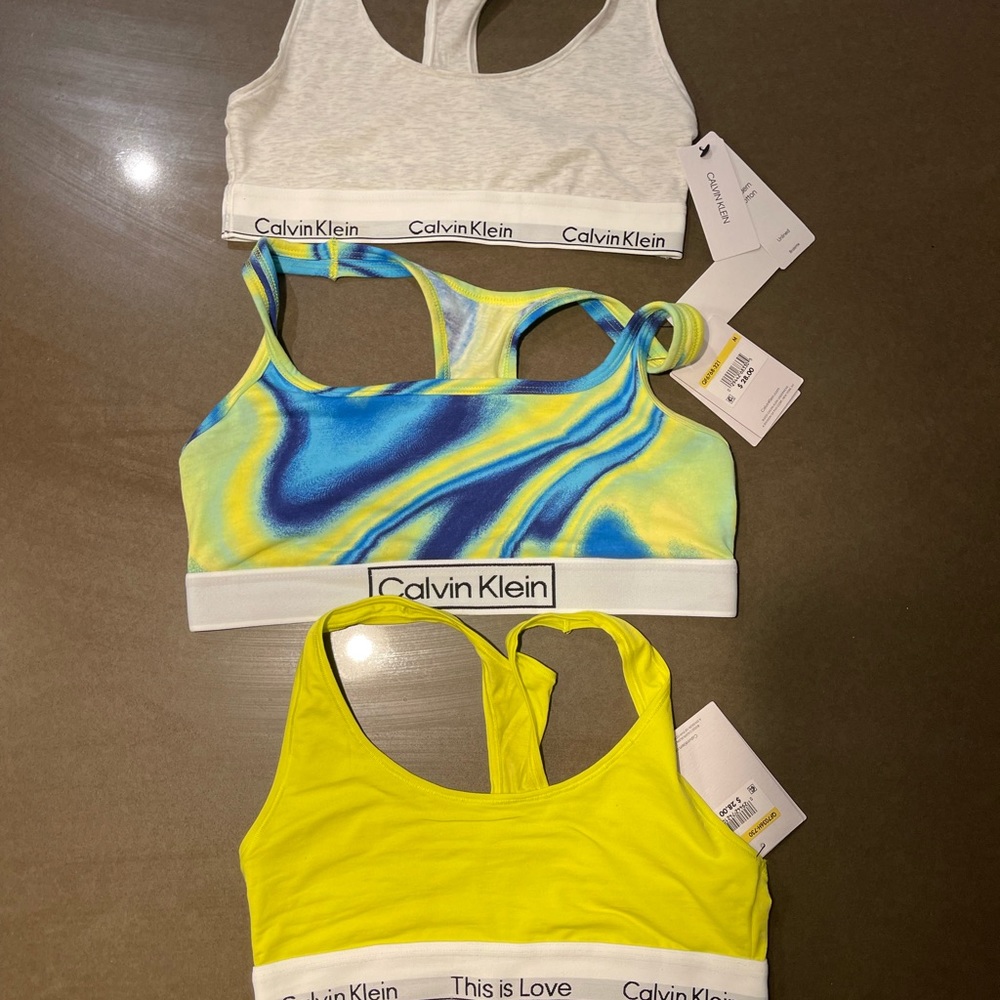 Calvin Klein bra bundle of 3